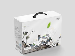 中國(guó)風(fēng)中醫(yī)推拿養(yǎng)生水墨包裝箱展開圖設(shè)計(jì)素材