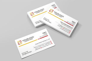 白色電子科技工廠化工公司企業名片設計素材與CDR模板下載指南